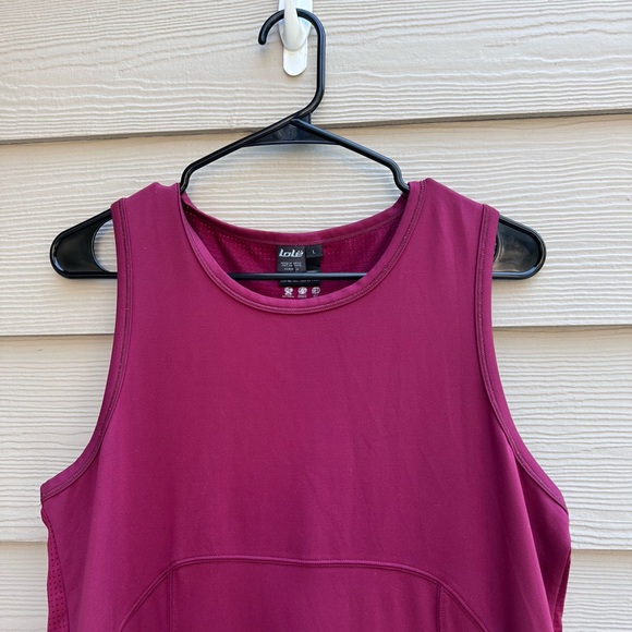 Lole Women's Purple/Pink Sleeveless Athletic Dress Size Large (A40) - Picture 4 of 15